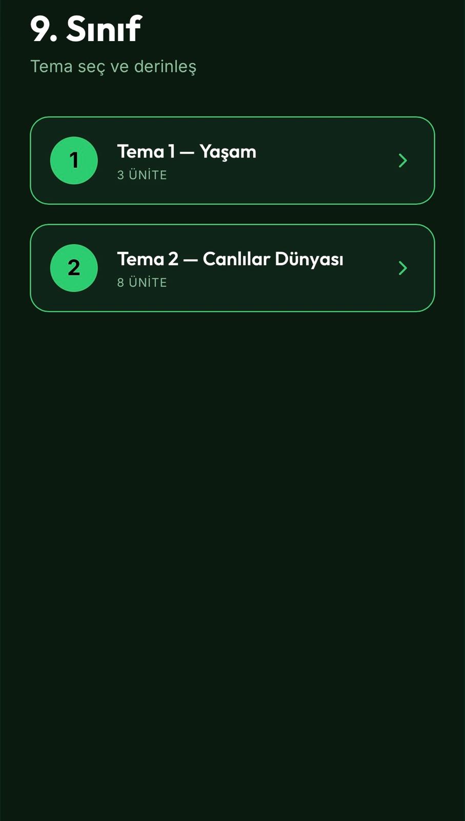 BiyoSmart: Temanı seç